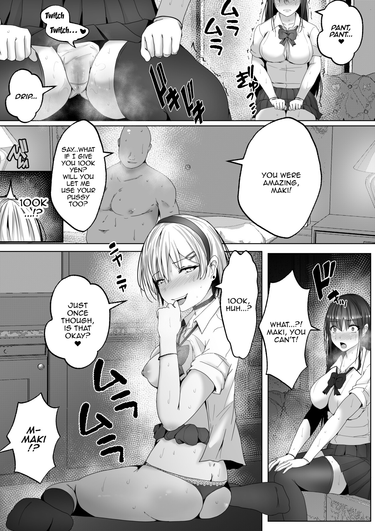 Hentai Manga Comic-Sugar Baby Sisters. Getting Along and Drowning in Pleasure Fucking Two Sisters at the Same Time-Read-10